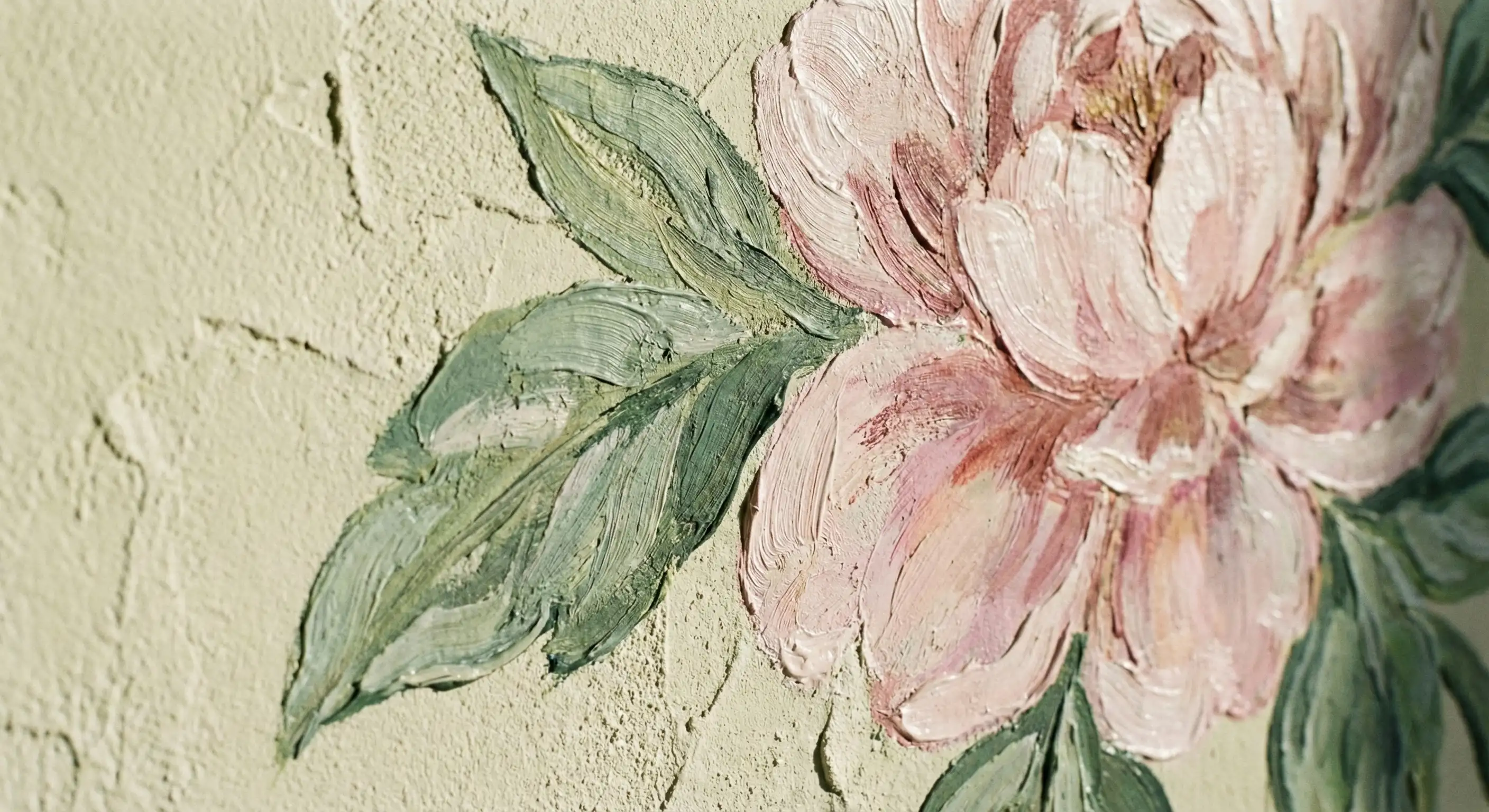 Détail fresque florale